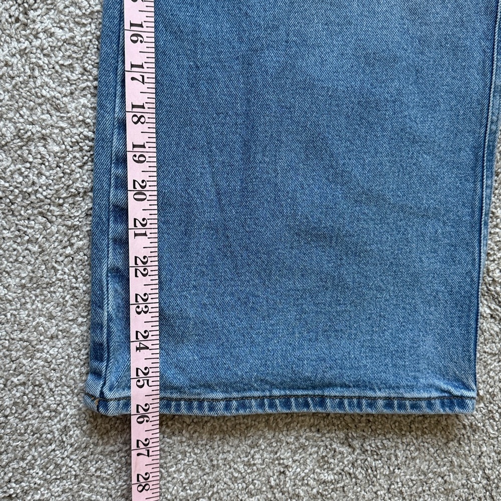 ZARA - Wide Leg : High Waisted Denim Jeans - Picture 6 of 9